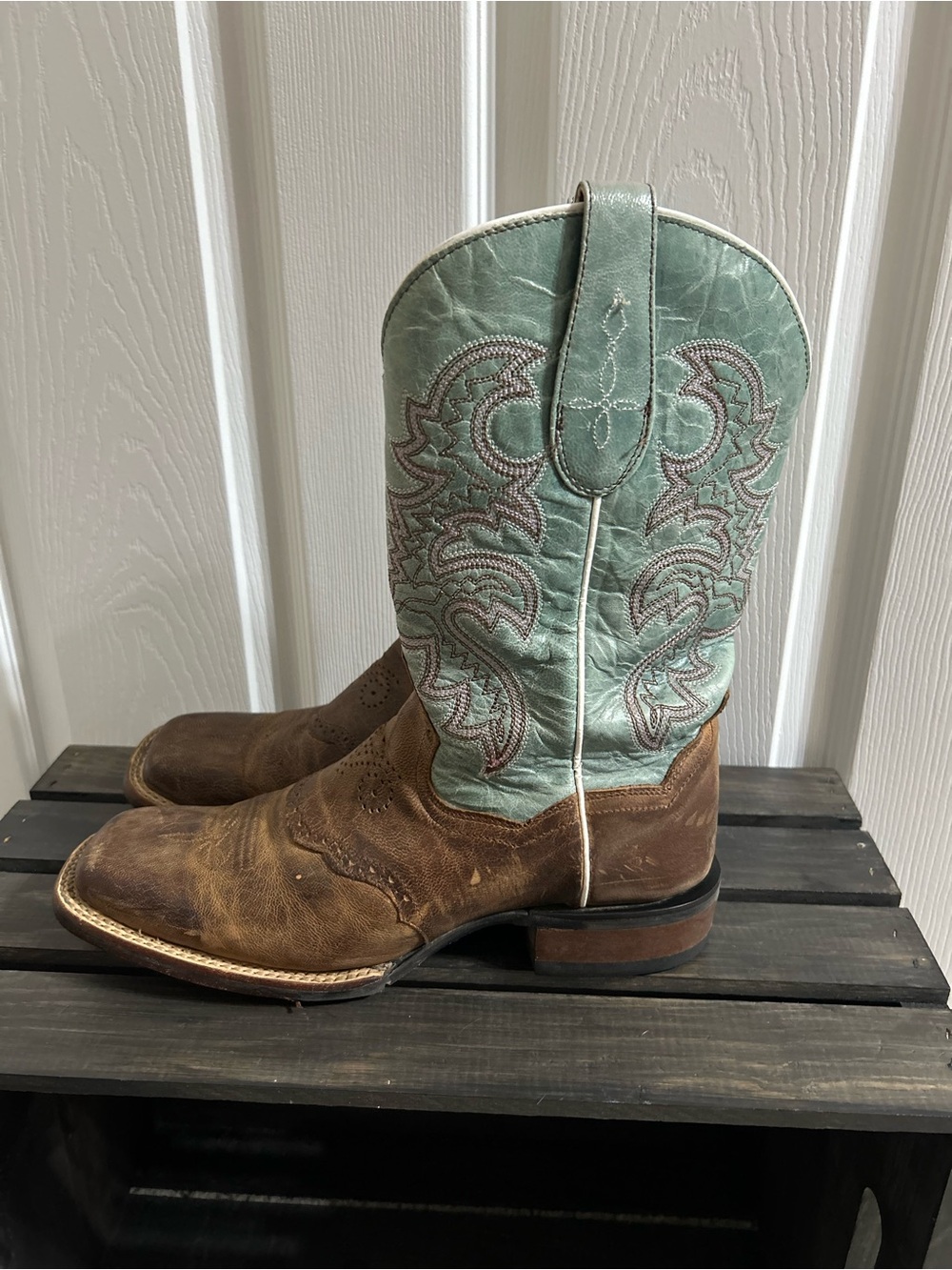 Dan Post 2863 San Michelle Collection Cowgirl Boots Sz 9